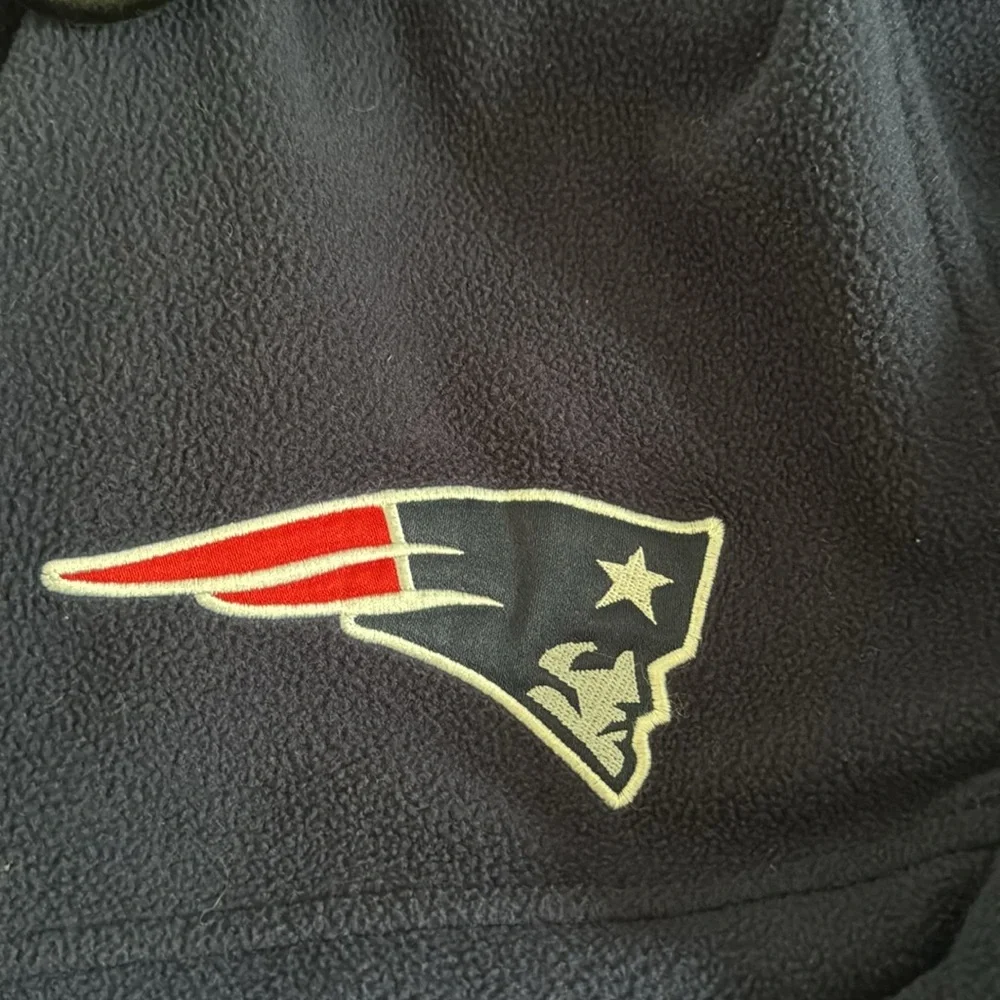 Patriots Full Zip Fleece Jacket. 2XL. Preloved - Picture 2 of 7